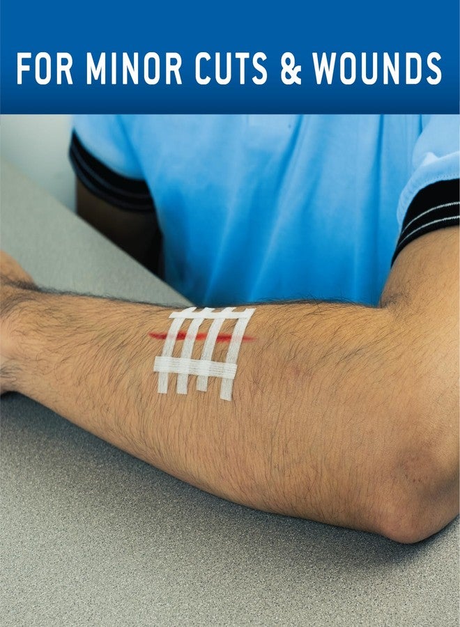 Care Science Adhesive Wound Closure Strips, 1/4 x 4 in, 30ct | Sterile Strips Used for Closing Minor cuts & Wounds - Image 2